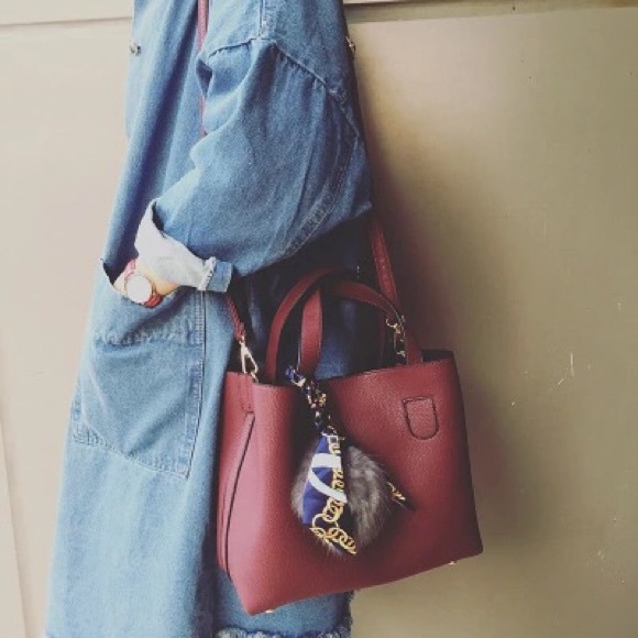 🌟❤️Burgundy Women hand Bag🍁❤️ - Picture 6 of 7